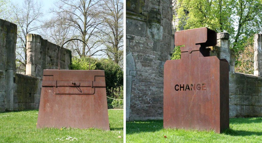 Garden Kelly, 2013 und Change, 2014, © Ludwig Museum Koblenz, Foto: Klara Müller