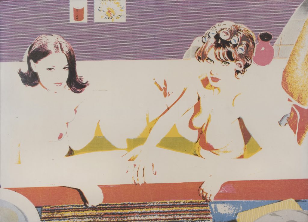Ludwig Museum Sammlung Jaquet Alain Gabrielle Badewanne Siebdruck Pop Art