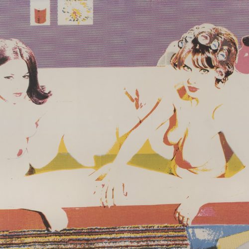 Ludwig Museum Sammlung Jaquet Alain Gabrielle Badewanne Siebdruck Pop Art