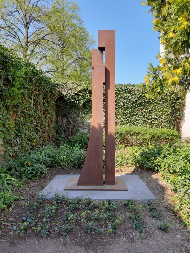 Aussenskulpturen Martine Andernach Grazien drei Blumenhof Skulpturenpark Skulptur Sammlung