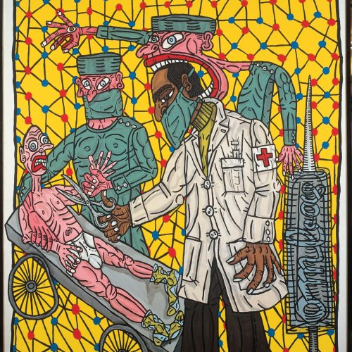 Robert Combas, Docteur Krokenbière, 1986 © Ludwig Museum Koblenz, VG Bild-Kunst, Bonn 2020