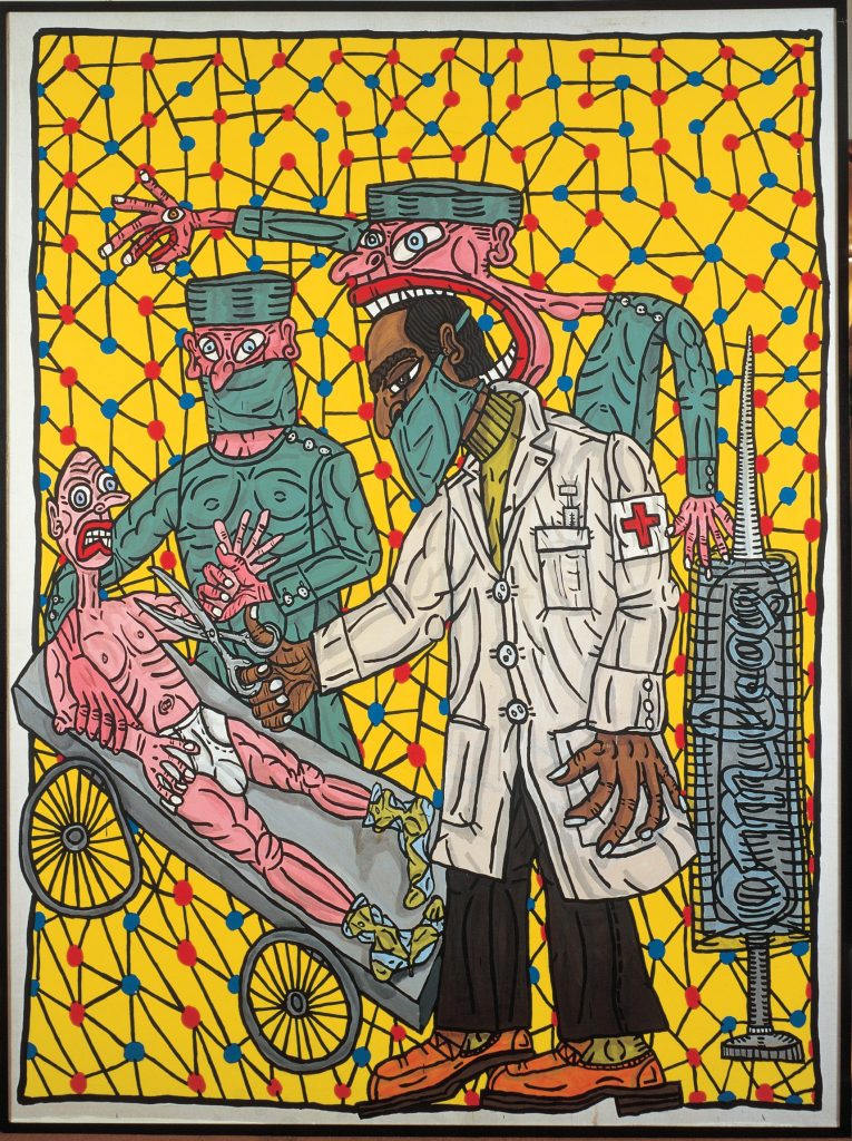 Robert Combas, Docteur Krokenbière, 1986 © Ludwig Museum Koblenz, VG Bild-Kunst, Bonn 2020